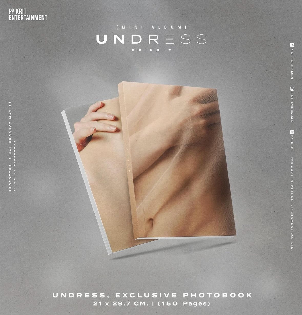 PP KRIT UNDRESS Mini-Album BOXSET