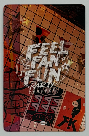 Feel Fan Fun Party Concert Random Photocards - Earth Mix