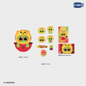 [Awaiting Stock] Mascot Sticker Sets