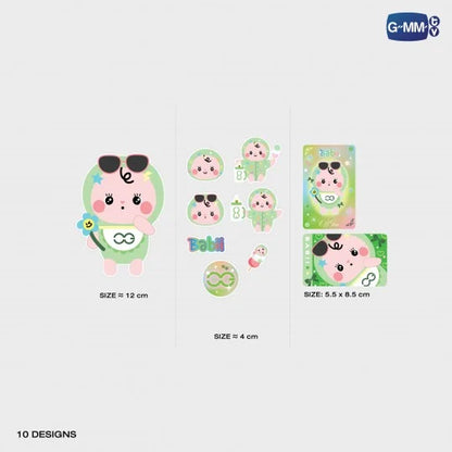 [Awaiting Stock] Mascot Sticker Sets