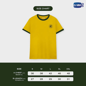 St. magdalene college sport t-shirt (yellow) | ticket to heaven