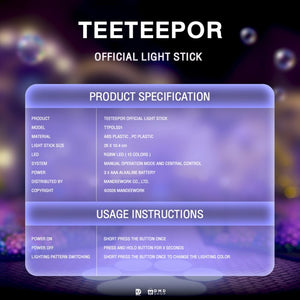 [Awaiting Stock] TeeTeePor Official Lighstick