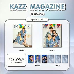 [Awaiting Stock] Kazz Magazine Issue 215 The Sun From Another Star – Ngern Oat