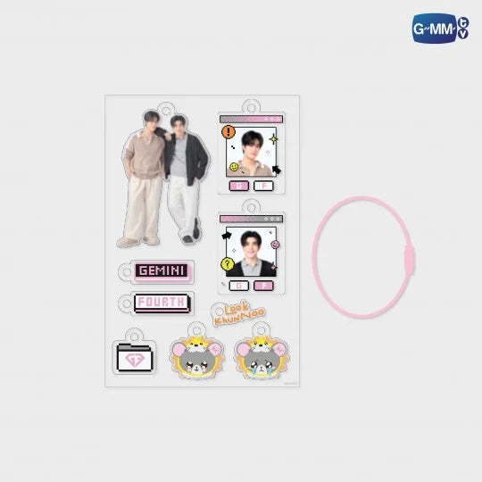 [AWAITING STOCK] Customizable Acrylic Keychain