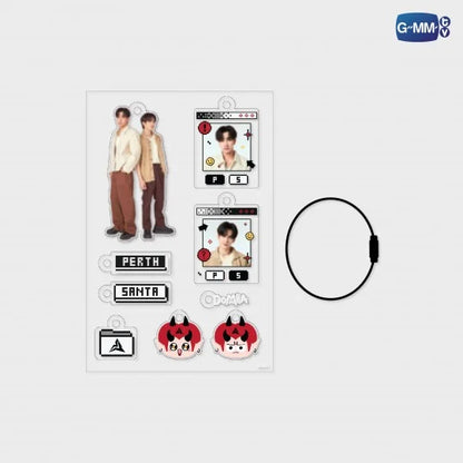 [AWAITING STOCK] Customizable Acrylic Keychain