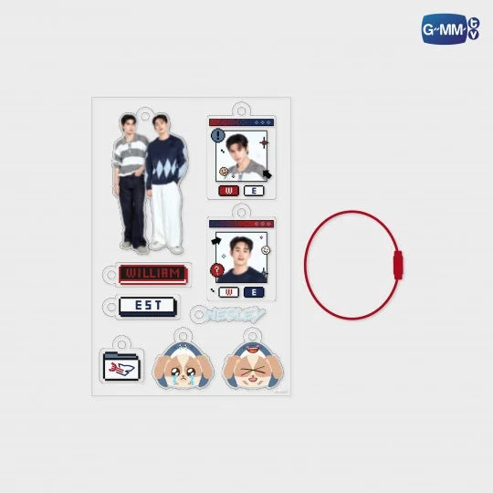 [AWAITING STOCK] Customizable Acrylic Keychain