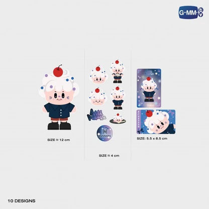 [Awaiting Stock] Mascot Sticker Sets