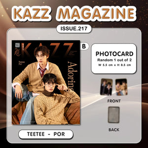 [Pre-Order] Kazz Magazine Issue 217 Adoring - TeeTeePor Cover B