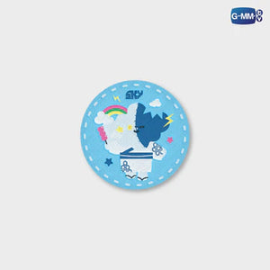 [Awaiting Stock] GMMTV Character Woven Pin - Nagoya Pop Up Store