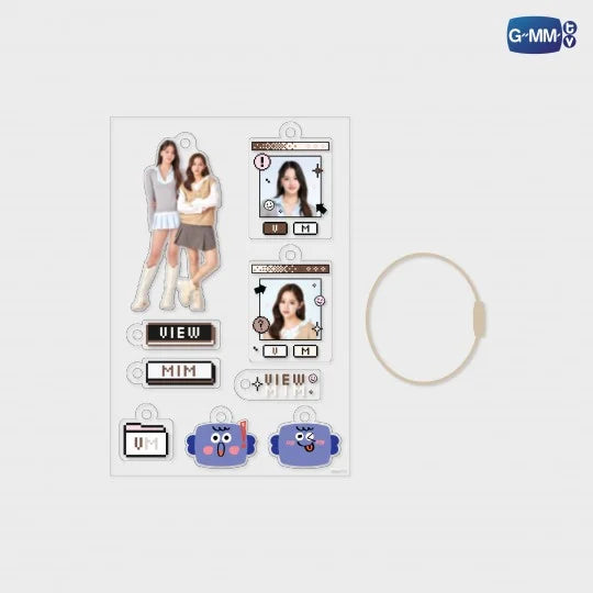 [AWAITING STOCK] Customizable Acrylic Keychain