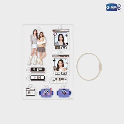 [AWAITING STOCK] Customizable Acrylic Keychain