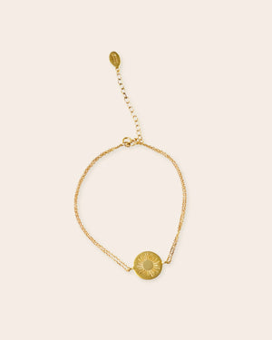 [Pre-Order] Suntrace Logo Double Strand Anklet | Middle Riddle Club