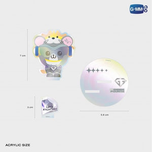 [Awaiting Stock] Look Khunnoo Acrylic Clip Stand with Gemini Fourth Photocard