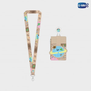 [Awaiting Stock] Character Leather Multi Card Holder with Strap