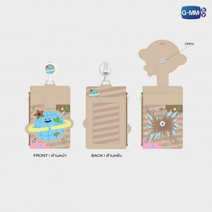 [Awaiting Stock] Character Leather Multi Card Holder with Strap