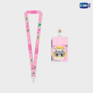 [Awaiting Stock] Character Leather Multi Card Holder with Strap