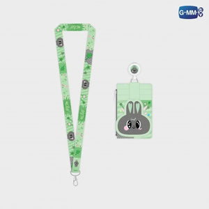 [Awaiting Stock] Character Leather Multi Card Holder with Strap