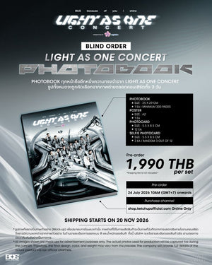 [Pre-Order] BUS LIGHT AS ONE CONCERT PHOTOBOOK