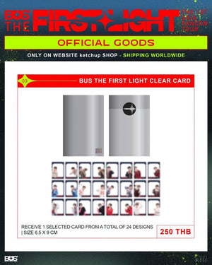[Awaiting Stock] BUS The First Light Clear Card