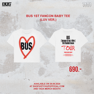 [Awaiting Stock] BUS 1st FanCon Baby Tee