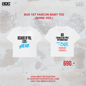 [Awaiting Stock] BUS 1st FanCon Baby Tee