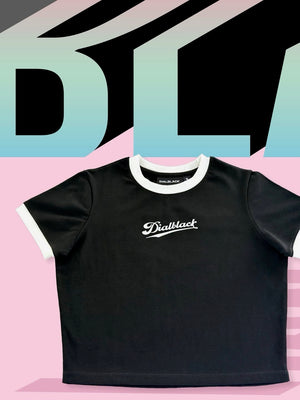 [Pre-Order] Baby Tee | Phuwin Dial Black