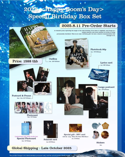 [PREORDER] Happy Boom's Day 2025 Special Birthday Boxset