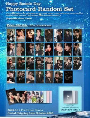 Happy Boom's Day 2025 Photocard Random Set
