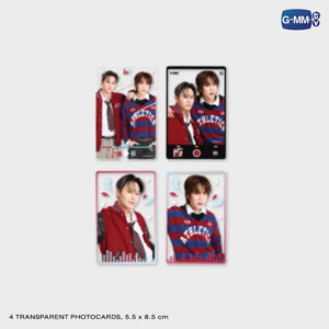 [Awaiting Stock] BOUNPREM TRANSPARENT PHOTO SET | FEEL FAN FUN PARTY CONCERT