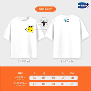 [Awaiting Stock] CAT CHEER T-SHIRT | เปย์รักด้วยแมวเลี้ยง CAT FOR CASH