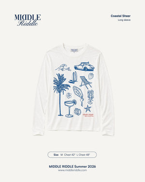 Coastal Sheer Long Sleeve  | Middle Riddle Club