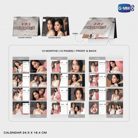 [PRE-ORDER] EMIBONNIE OFFICIAL CALENDAR 2026