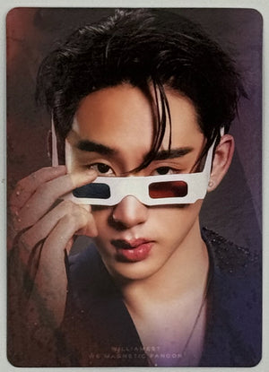 William Est Magnetic Fan Con Random Photocards