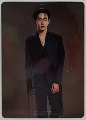 William Est Magnetic Fan Con Random Photocards