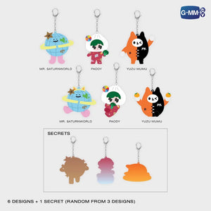 [Awaiting Stock] FEEL FAN FUN PARTY CONCERT RANDOM DOLL KEYCHAIN