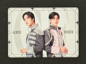 Gemini Fourth Couple Cards - GMMTV Gemini Fourth Run the World Concert
