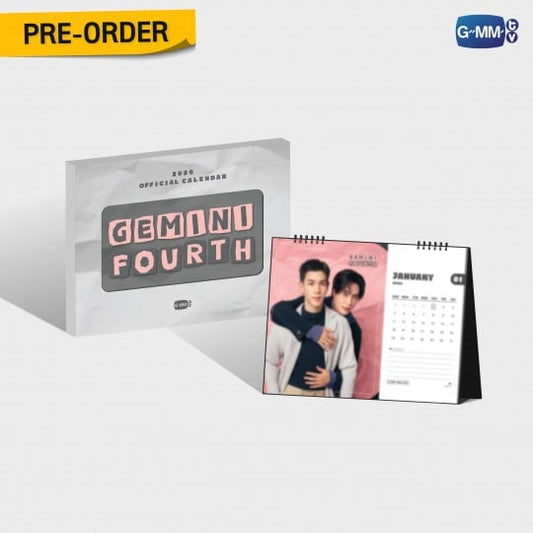 [PRE-ORDER] GEMINIFOURTH OFFICIAL CALENDAR 2026