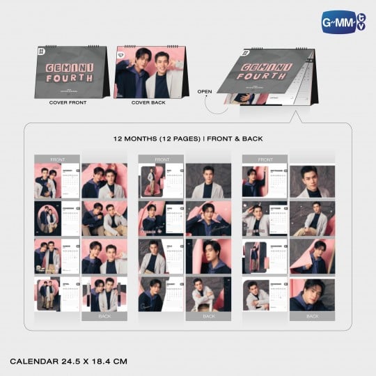 [PRE-ORDER] GEMINIFOURTH OFFICIAL CALENDAR 2026