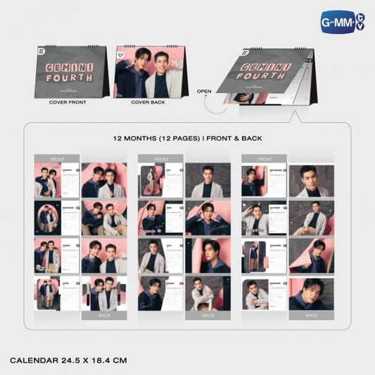 [PRE-ORDER] GEMINIFOURTH OFFICIAL CALENDAR 2026