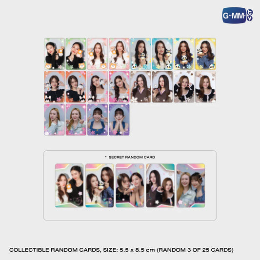 [PREORDER] GIRLS COLLECTIBLE RANDOM CARDS - GMMTV NAGOYA POP UP STORE 2025