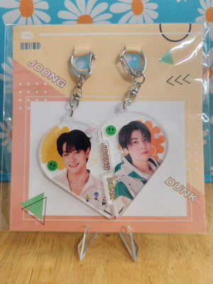 GMMTV Heart Puzzle Acrylic Keychain
