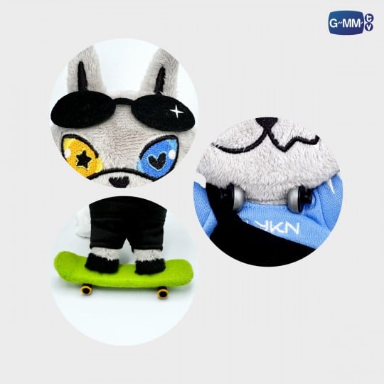 [Awaiting Stock] Skater Lykyou Doll Keychain | LYKN Dusk & Dawn Concert