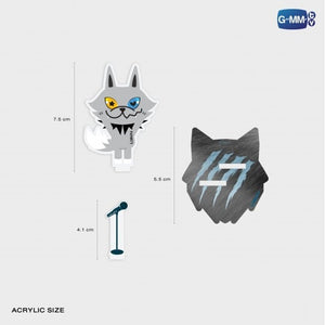 [Awaiting stock] Lykyou Acrylic Clip Stand with LYKN Photocard | LYKN Dusk & Dawn Concert