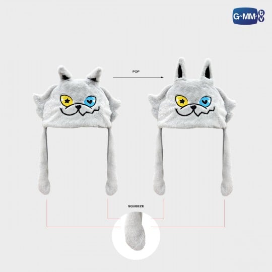 [Awaiting Stock] Lykyou Fluffy Ear Pop Hat | LYKN Dusk & Dawn Concert