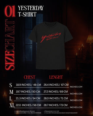 [Pre-Order] Yesterday the Series t-shirt | Yesterday The Secret Melody Official Merch