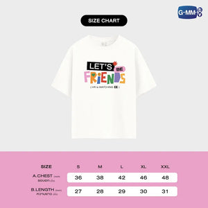 [Pre-Order] LET’S BE FRIENDS (HR is WATCHING) T-SHIRT | ENEMIES WITH BENEFITS