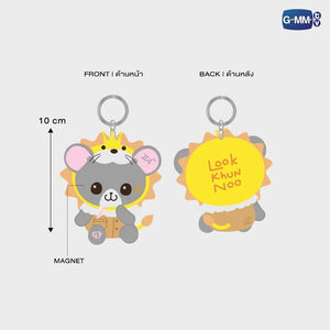 [Pre-Order] LOOK KHUNNOO LITTLE ARTIST MAGNETIC DOLL KEYCHAIN (FOURTH VERSION)