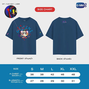 [Available to Order] LOOK KHUNNOO OFFICIAL T-SHIRT (GEMINI VERSION) | GEMINI ART-VENTURE CONCERT