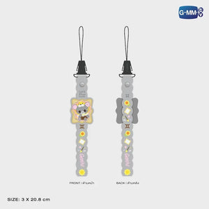 [Available to Order] LOOK KHUNNOO RUBBER PHONE STRAP (GEMINI VERSION)