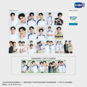 [Awaiting Stock] MATCH POINT รักนี้ต้องเสิร์ฟ COLLECTIBLE CARD SET